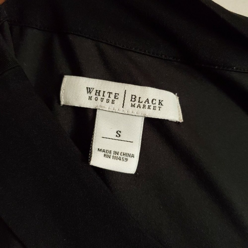 White House Black Market Sleeveless Chain Link Logo Top Size S - Picture 7 of 7